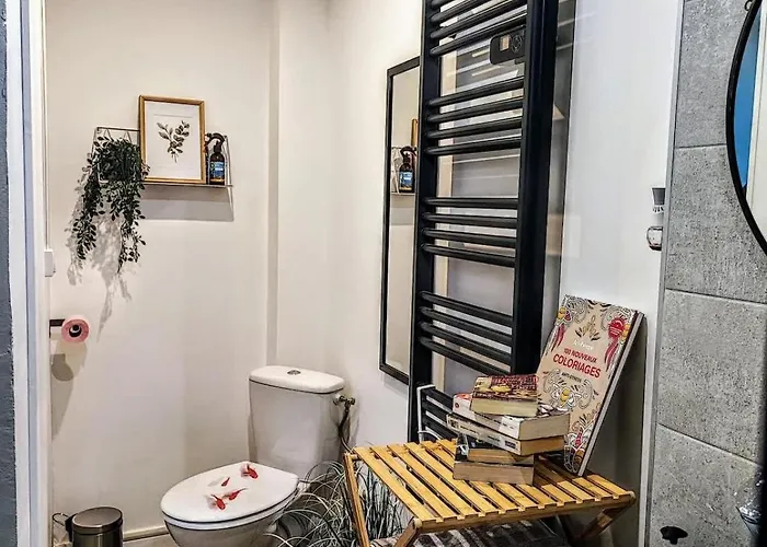 Hébergement de vacances Japandi 4 Wifi Proche Parc Barbieux *